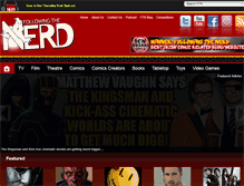 Tablet Screenshot of followingthenerd.com